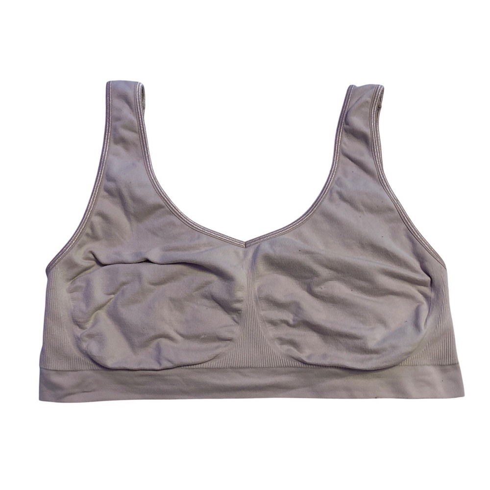 Bali Comfort Revolution Wireless Bra Seamless Light Taupe Plus Size 2XL